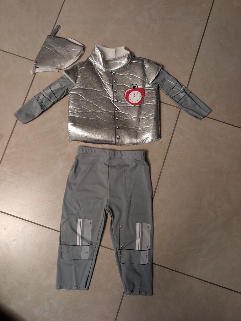 Toddler Tin Man Wizard Of Oz Costume 18-24 Months