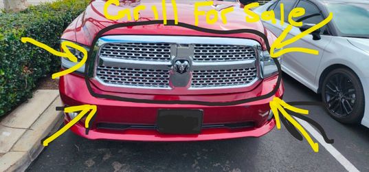 Ram Grill OEM mopar chrome grill