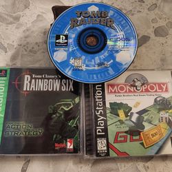 3 Playstation 1 Games
