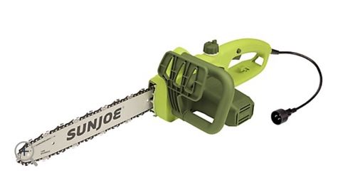 Sun Joe 14’ 9-Amp electric handheld chainsaw