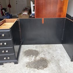 Desk, Chair and Side Unit FREE