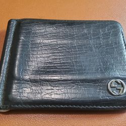 GUCCI Bifold Wallet w/ Money Clip 