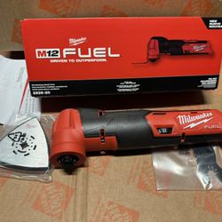 New Milwaukee M12 FUEL Oscillating Multi Tool (tool Only)