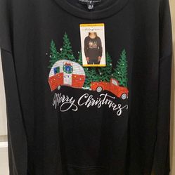 Christmas Sweatshirt And Blouse 