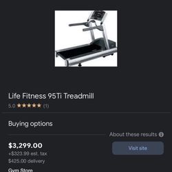Treadmill-Life Fitness 95Ti