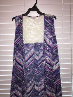 sleeveless girl cardigan