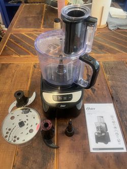 Oster FPSTFP1355 2-Speed 10-Cup Food Processor, 500-watt, Black