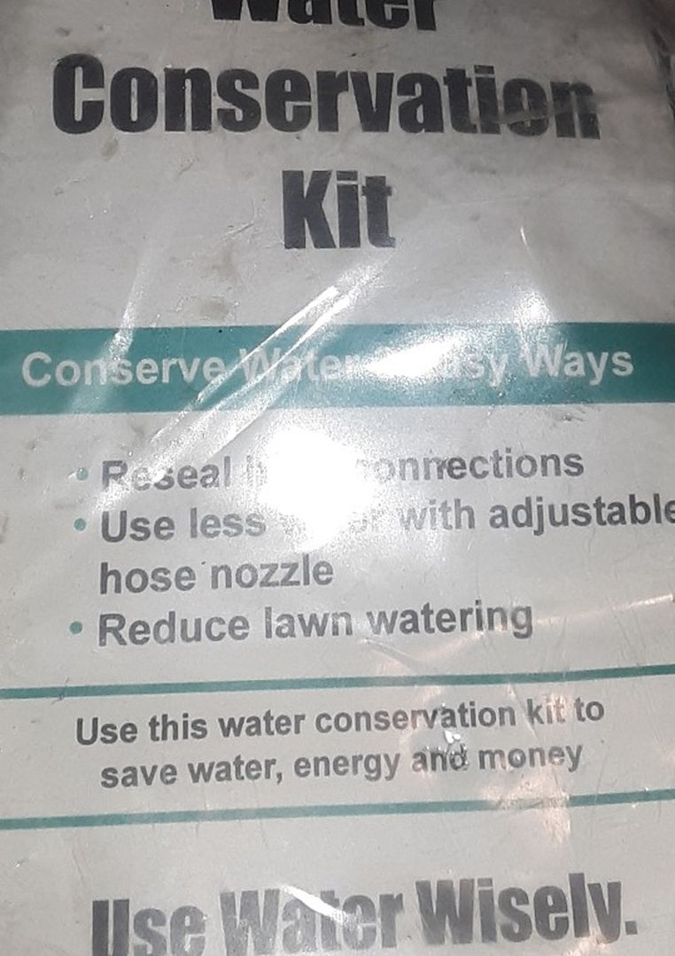 Outdoor Water conservation Kit