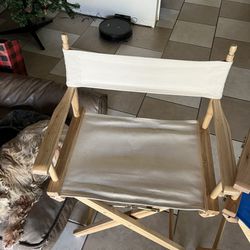 4 Bar Height Director Chairs 