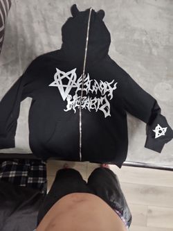 Bloody Hearts Zip Up Hoodie