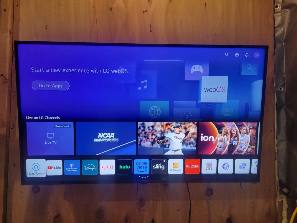 Lg TV 4k 43in