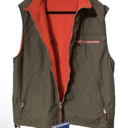K.A.D. Reversible  Zipper Ski Vest Size XL 