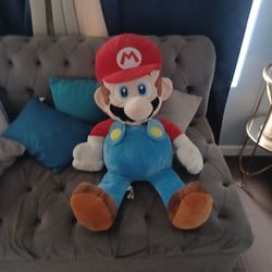 Super Mario Bros Nintendo Plush 3 FT (36 Inches) Oversized - Large Jumbo  Switch