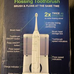 Electric Toothbrush With Water Flosser