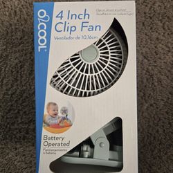 O2COOL 4" Clip Fan