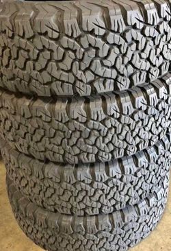 275/70/18 Bfgoodrich set de llantas usadas en buenas condiciones las 4