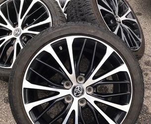 Toyota Rims SE Wheels Xse Camry Highlander CHR Avalon Tacoma Sienna RAV4 Lexus F Sport IS350 IS250 Wheel