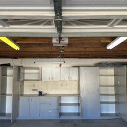Garage Cabinet Wall System – Full Modular Set – Excellent