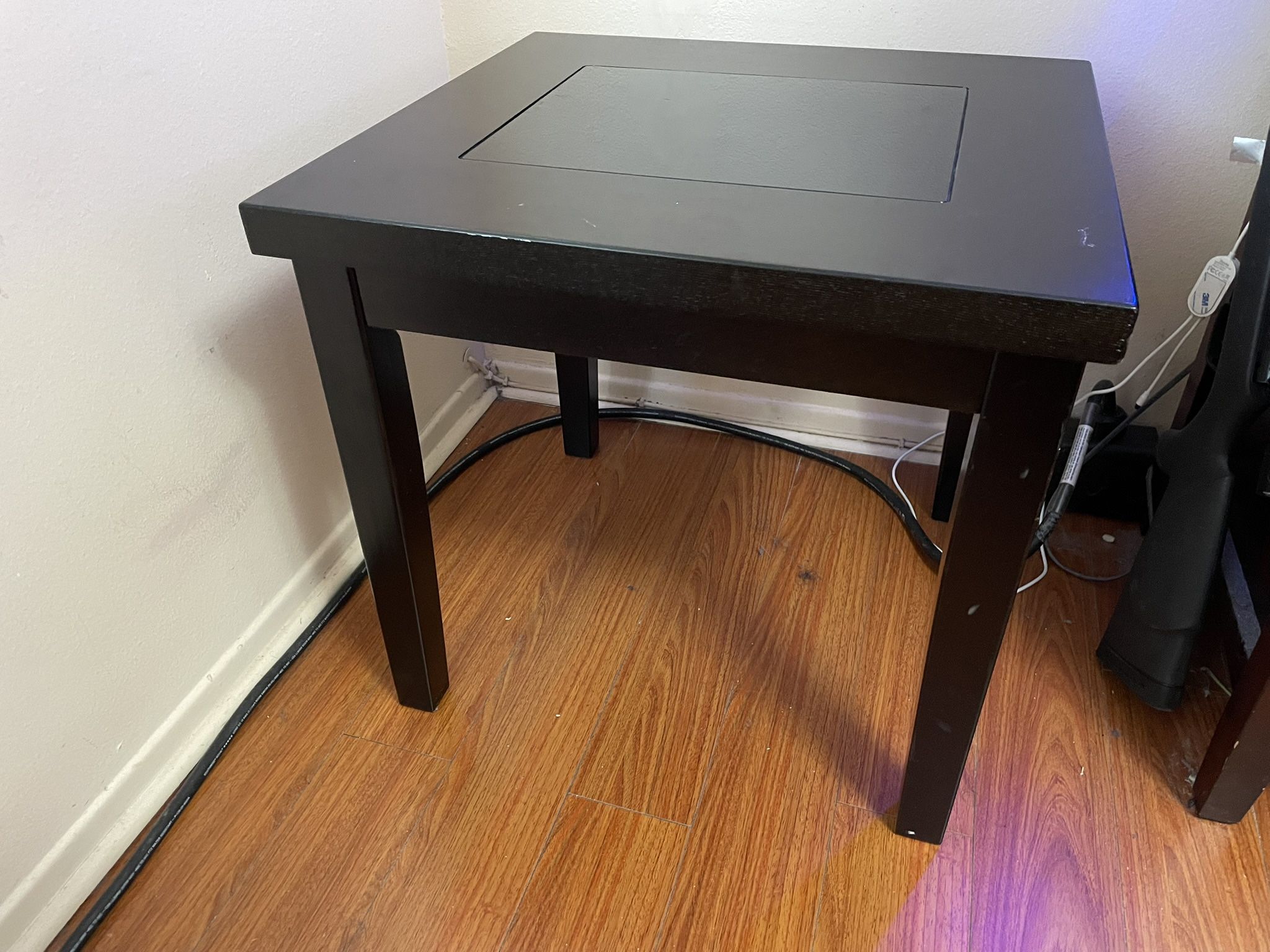 End Tables Set Glass Top