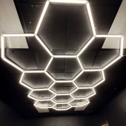Hexagon lights 