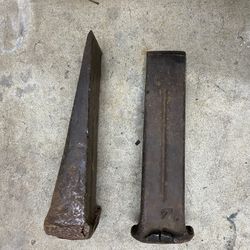 Heavy Steel Industrial Wedges / Gib Keys (2)