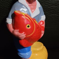 Chinese Fisher Man Decor 