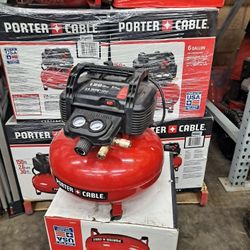 PORTER CABLE COMPRESSOR  6 GALLON 150 PSI 