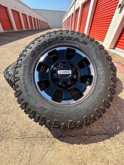 18s Tremor Ford F250 Rims Rines Wheels F350 8lug Oem Tires