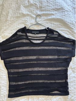 Rag and bone small knit detail top