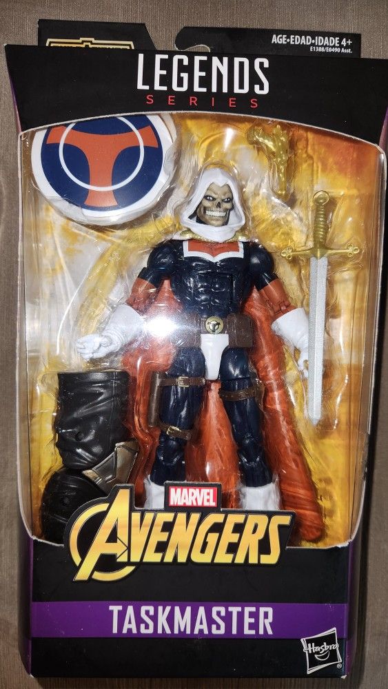 Marvel Legends Avengers Infinity War Taskmaster Thanos Baf 