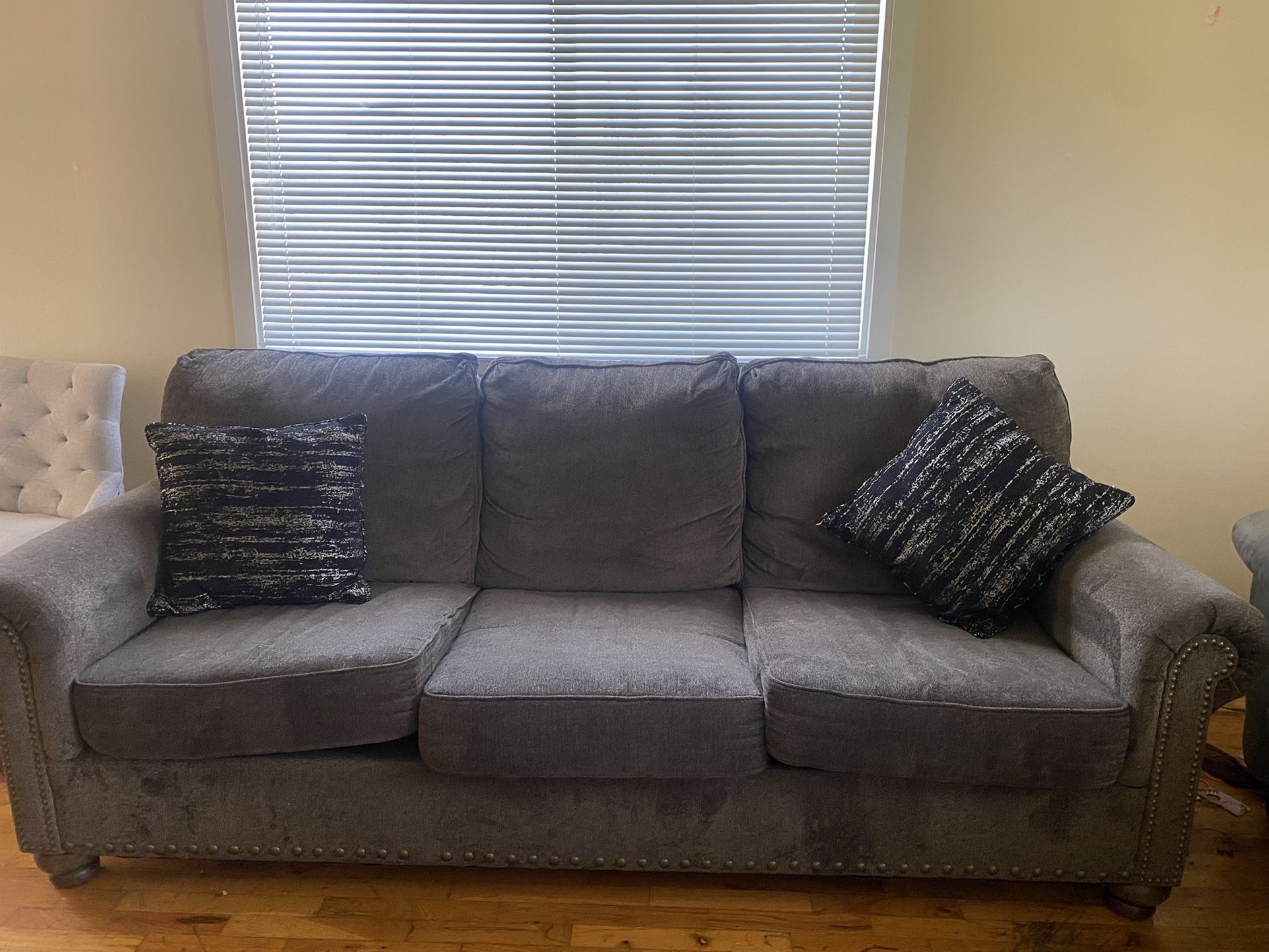 Dark Grey Couch