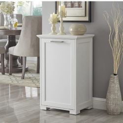 🔥Brand new🔥 Tilt-Out Laundry Sorter Cabinet/Wooden Tilt Out Trash Cabinet, with Negative ion and deodorizing Function to Ensure The Cleanliness of T