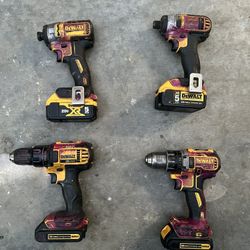 Dewalt Drills And Impact Guns