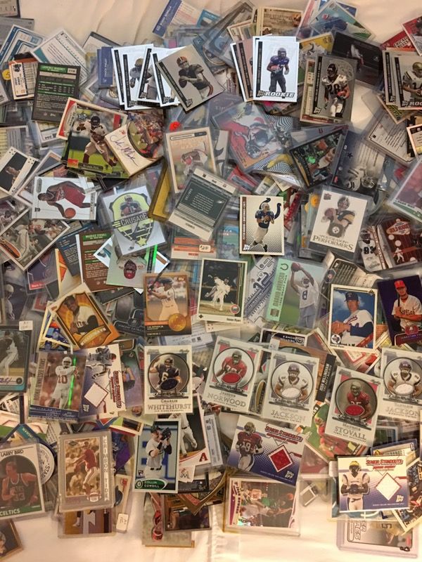 Sports card collection w/game used/autographs/rookies