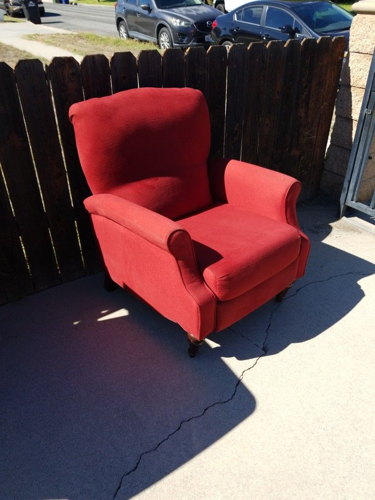 Red Recliner Chair FREE