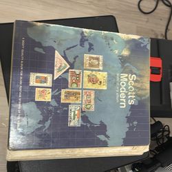 Vintage Stamps, collection book