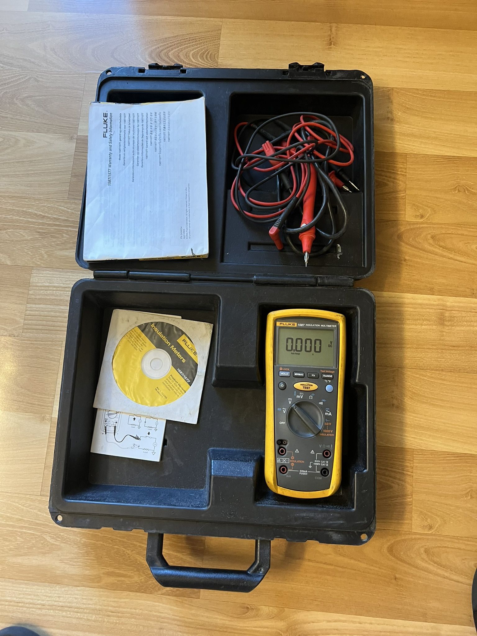 Fluke 1587T Insulation Multimeter