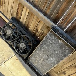 E-fans And Radiator 