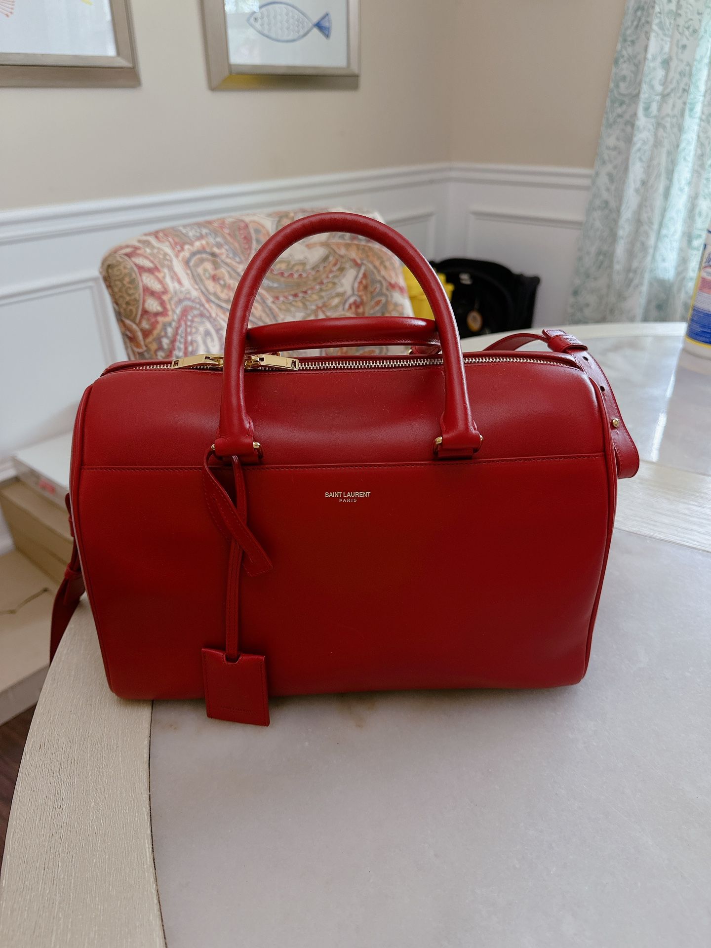 saint Laurent Classic Duffle Bag 6/satchel /crossbody /tote bag /NEW