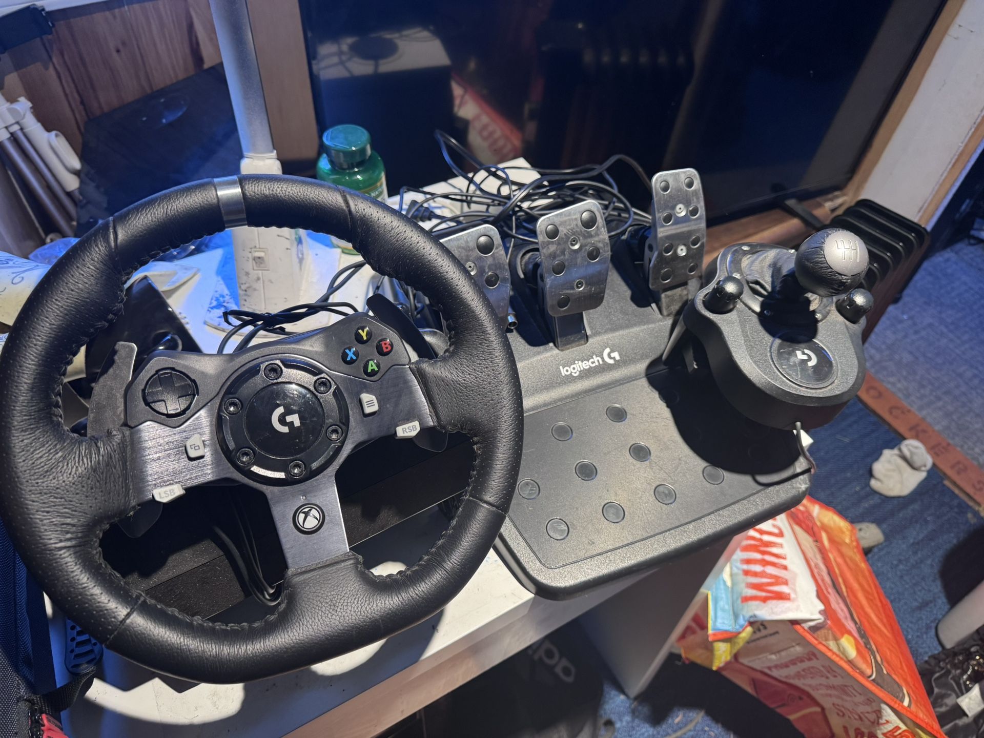 Logitech steering wheel Xbox
