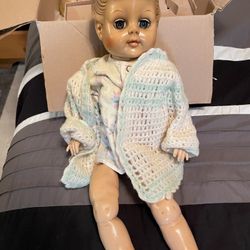 Vintage doll roughly around 1960s