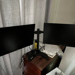 Dual Monitors With Mount Included