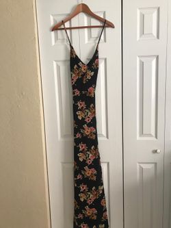 Blue Blush Dress long length