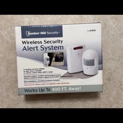 Bunker Hill Wireless Security Alert System #62447 M23