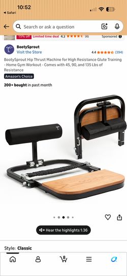 Booty sprout machine
