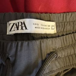 Zara Gray Cargo Joggers