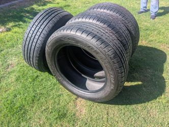 New 265/55/20 dunlop tires of 2026 Toyota 4Runner Tacoma