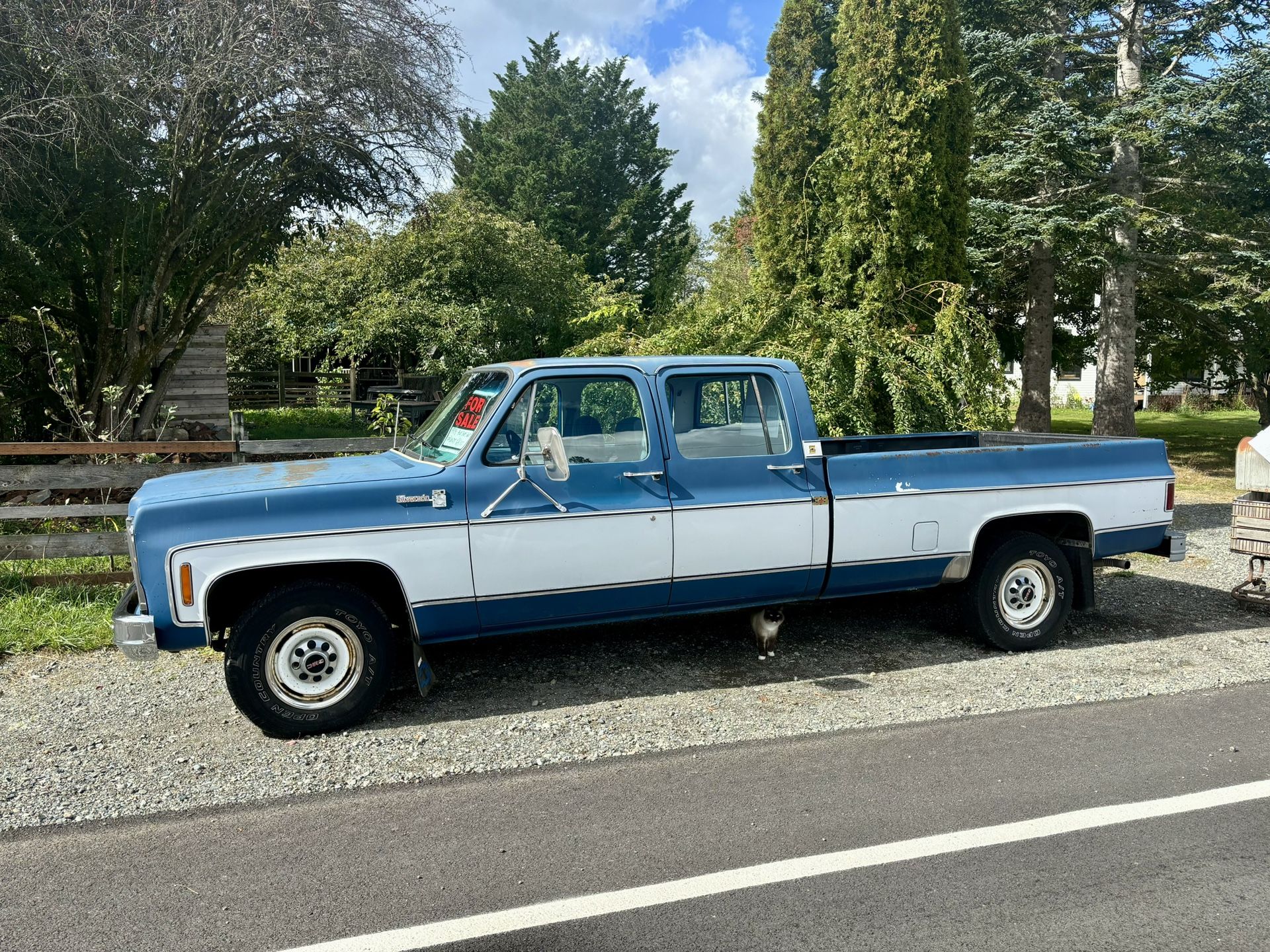 1979 Chevy Silverado 4-Door(extended cab) Truck