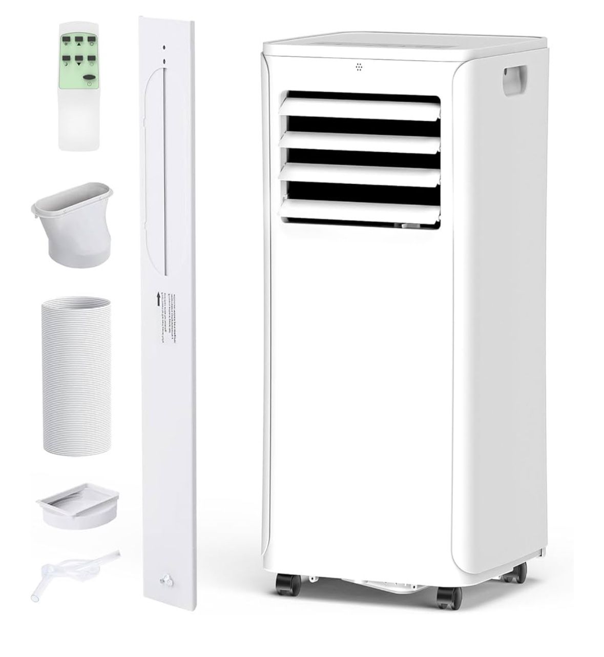 Brand new 12000 BTU Portable Air Conditioners with Digital Remote, Cools Room up to 500 sq.ft, 3-in-1 AC Units for Rooms with Installation Kit for Hom