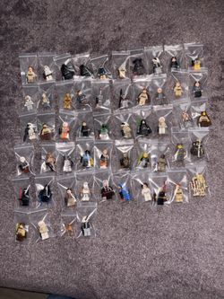 Authentic LEGO Star Wars figures. (Read description)